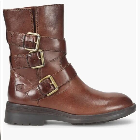 Vince Camuto Mayne Bootie Red/Brown US 8 - Picture 10 of 11